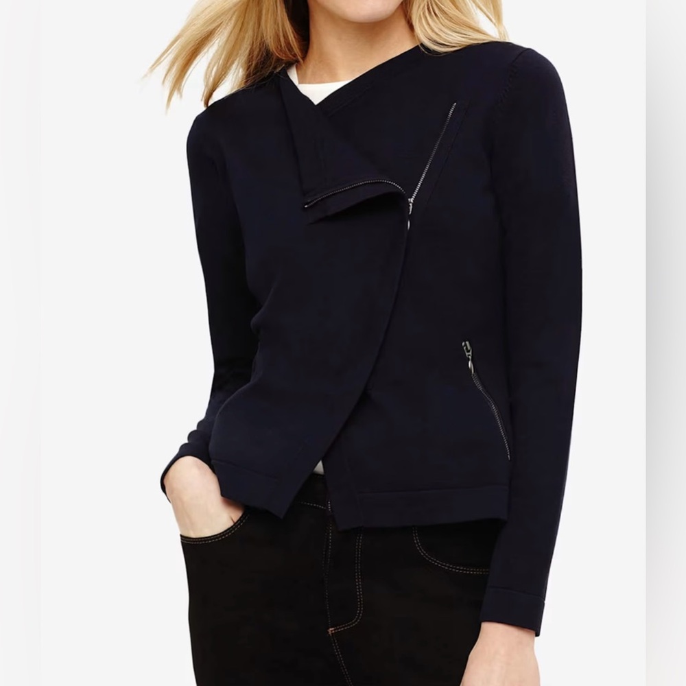 Express Faux Suede Jacket in Black ♠️